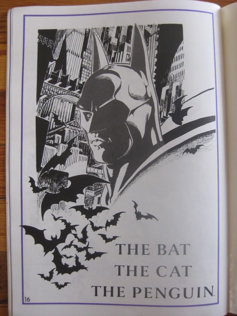 Batman Returns Coloring Books Page 7